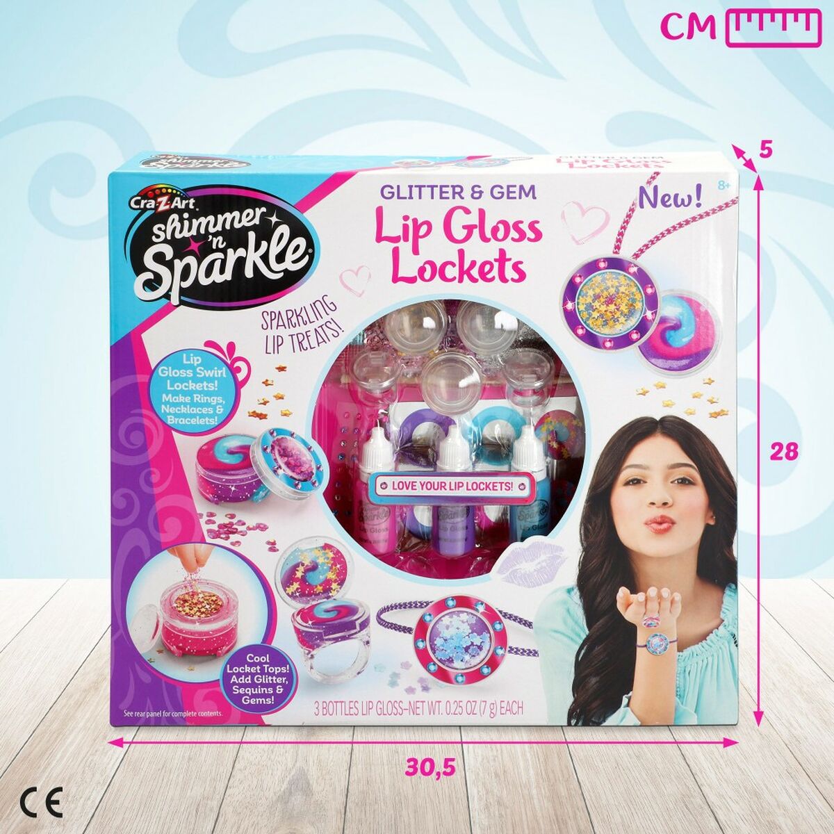 Children’s Make-up Set Cra-Z-Art Lips (4 Units)