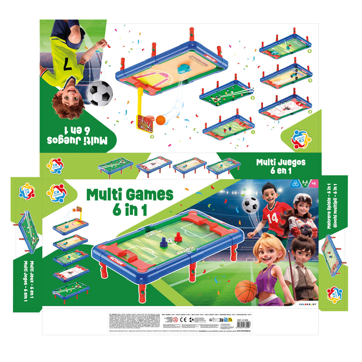 Board game CB Games (6 Units)