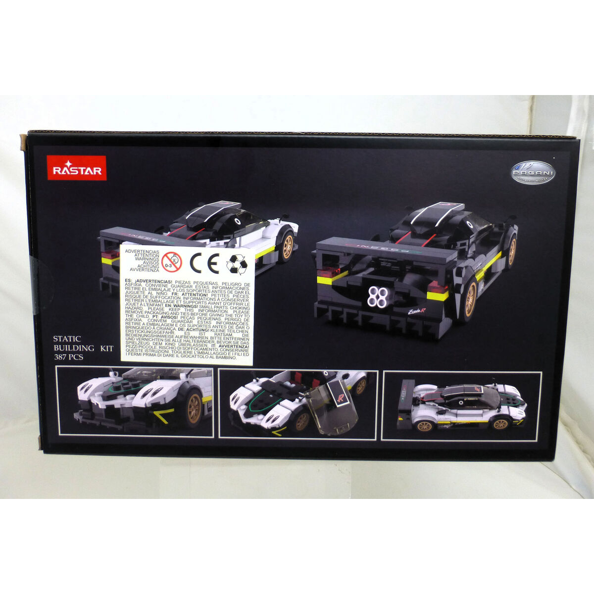 Construction set Pagani Car 387 Pieces