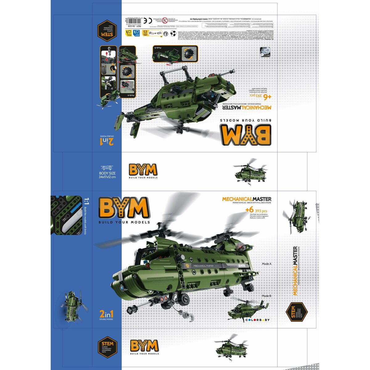 Construction set IM Master 393 Pieces