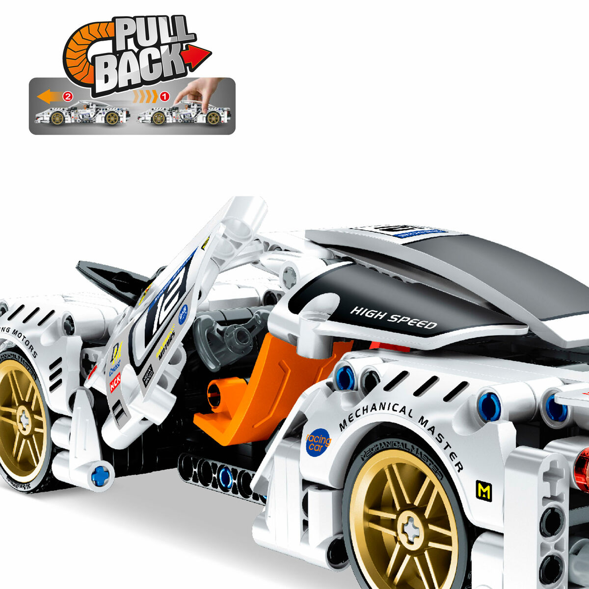 Construction set Car 437 Pieces
