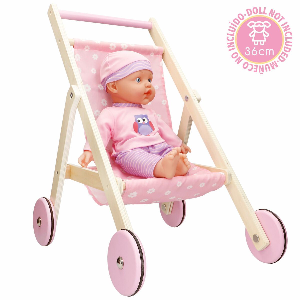 Doll Stroller 33 x 44 x 51 cm (2 Units)
