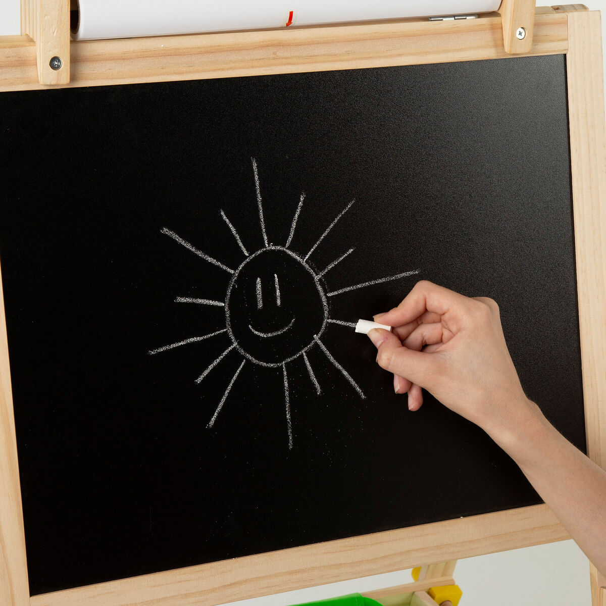 Double-sided Slate Colorbaby 57 x 93 x 59 cm 2 Units