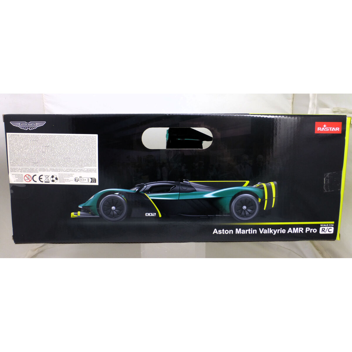 Remote-Controlled Car Aston Martin 1:14 36 x 8 x 14 cm (2 Units)