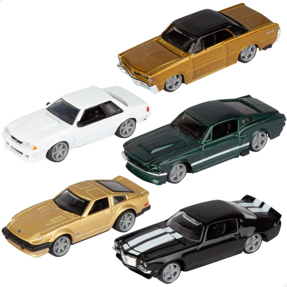 Set of 5 Cars Bburago 1:64 (12 Units)