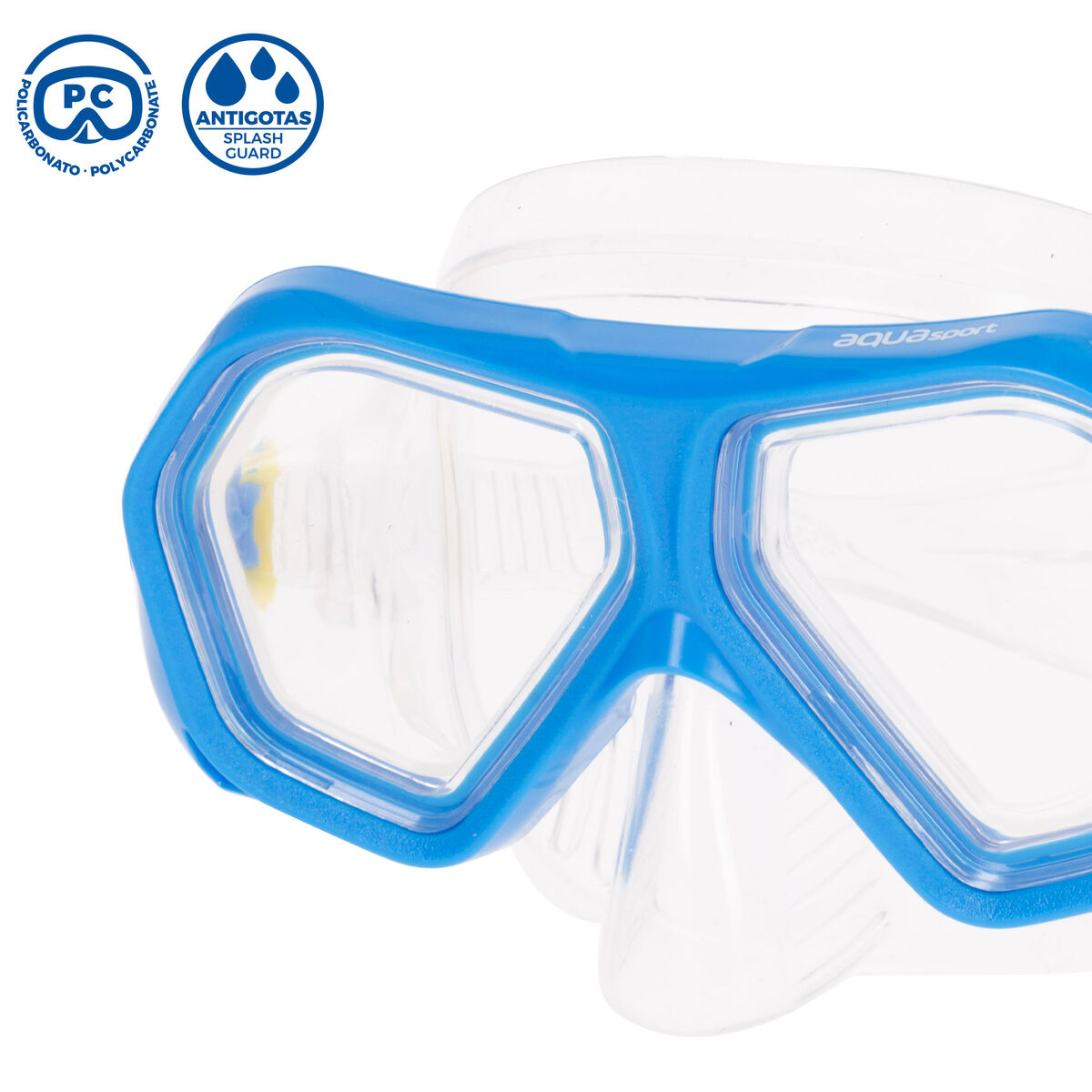 Diving Mask AquaSport Blue (6 Units)