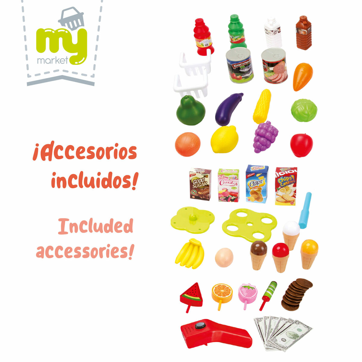 Toy Supermarket 66 x 68 x 25 cm 2 Units