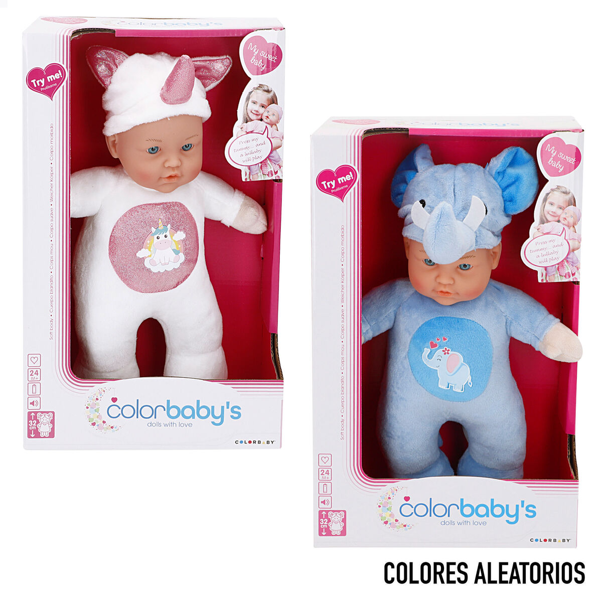 Baby Doll 21 x 32 x 9 cm 6 Units
