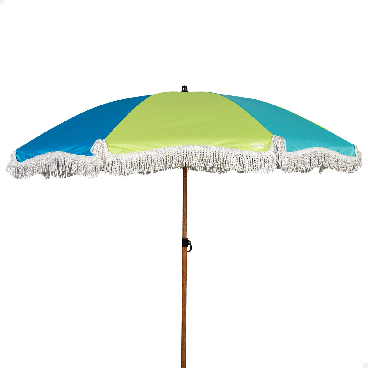 Beach parasol Aktive Multicolour 180 x 187 x 180 cm (4 Units)