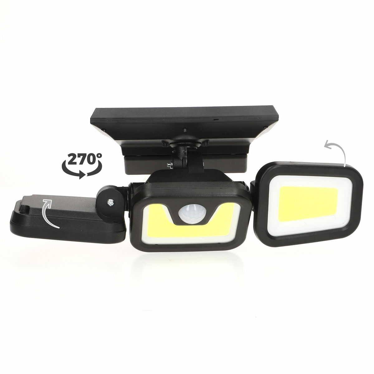 Solar-powered spotlight Aktive 28 x 9 x 12 cm (4 Units)