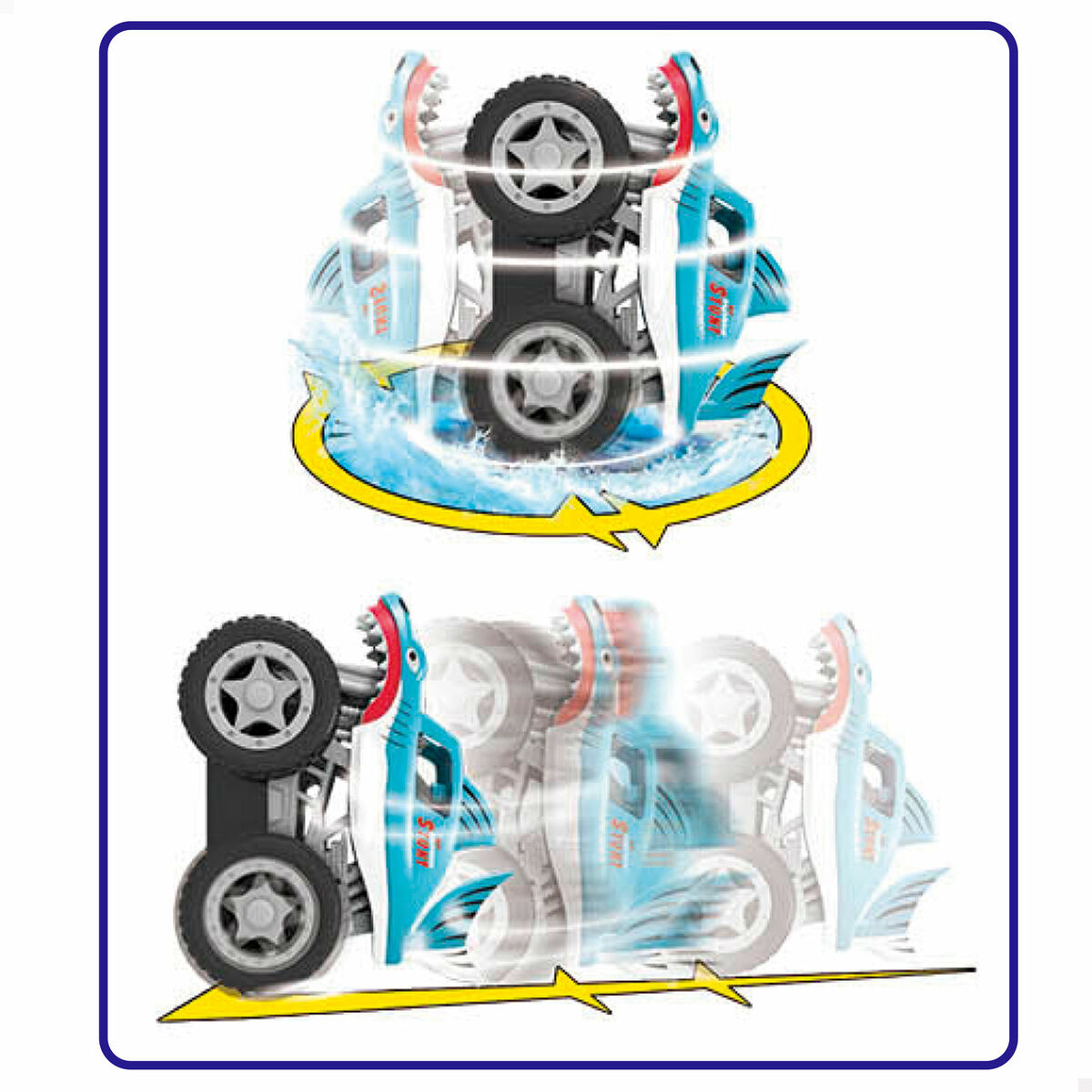 Remote-Controlled Car 13 x 8 x 8 cm (6 Units)