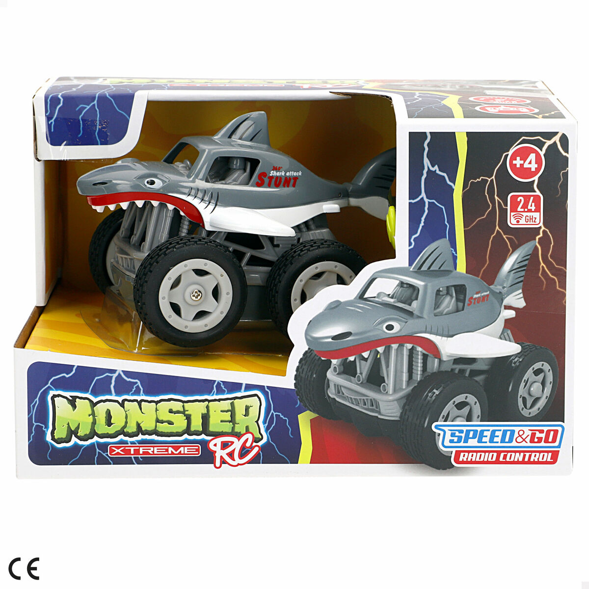 Remote-Controlled Car 13 x 8 x 8 cm (6 Units)