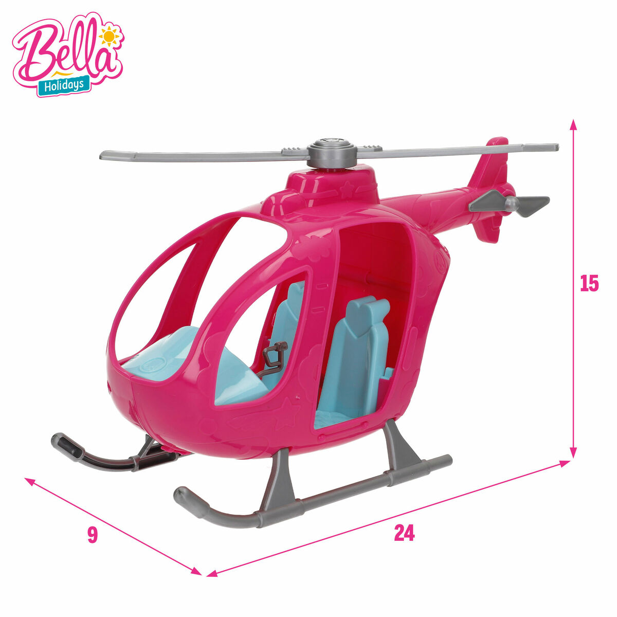 Playset 24 x 15 x 9 CM 6 Units