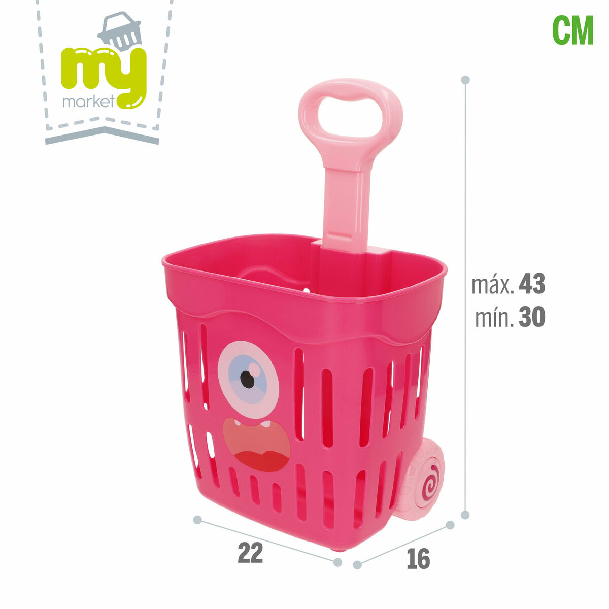 Toy Food Set 22 x 43 x 16 cm 51 Pieces 6 Units