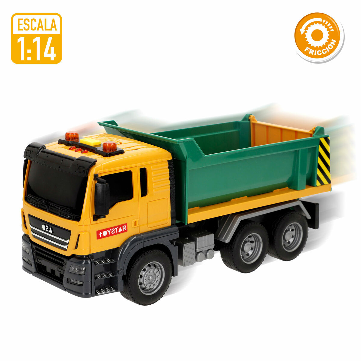 Truck with Light and Sound Speed & Go Light Sound 25 x 11 x 9,5 cm (6 Units)