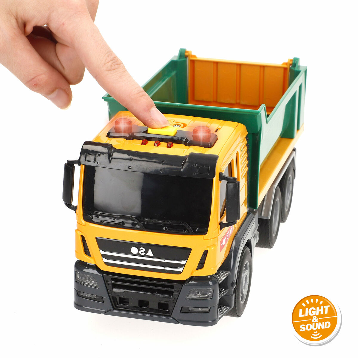 Truck with Light and Sound Speed & Go Light Sound 25 x 11 x 9,5 cm (6 Units)