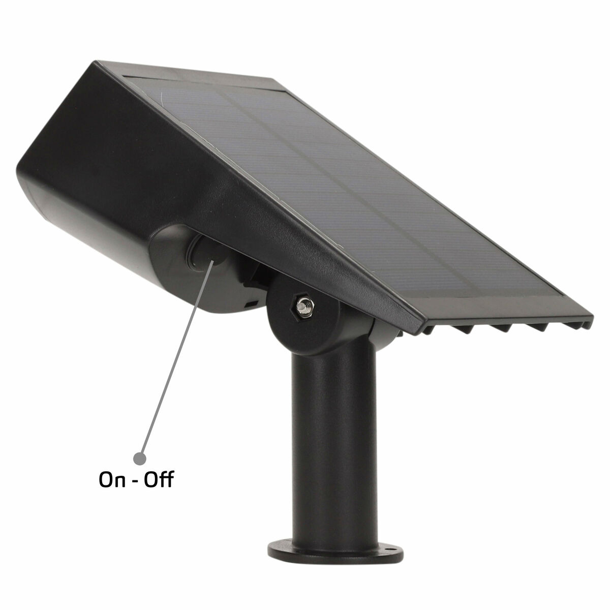 Solar lamp Aktive 11 x 29 x 15 cm (6 Units)