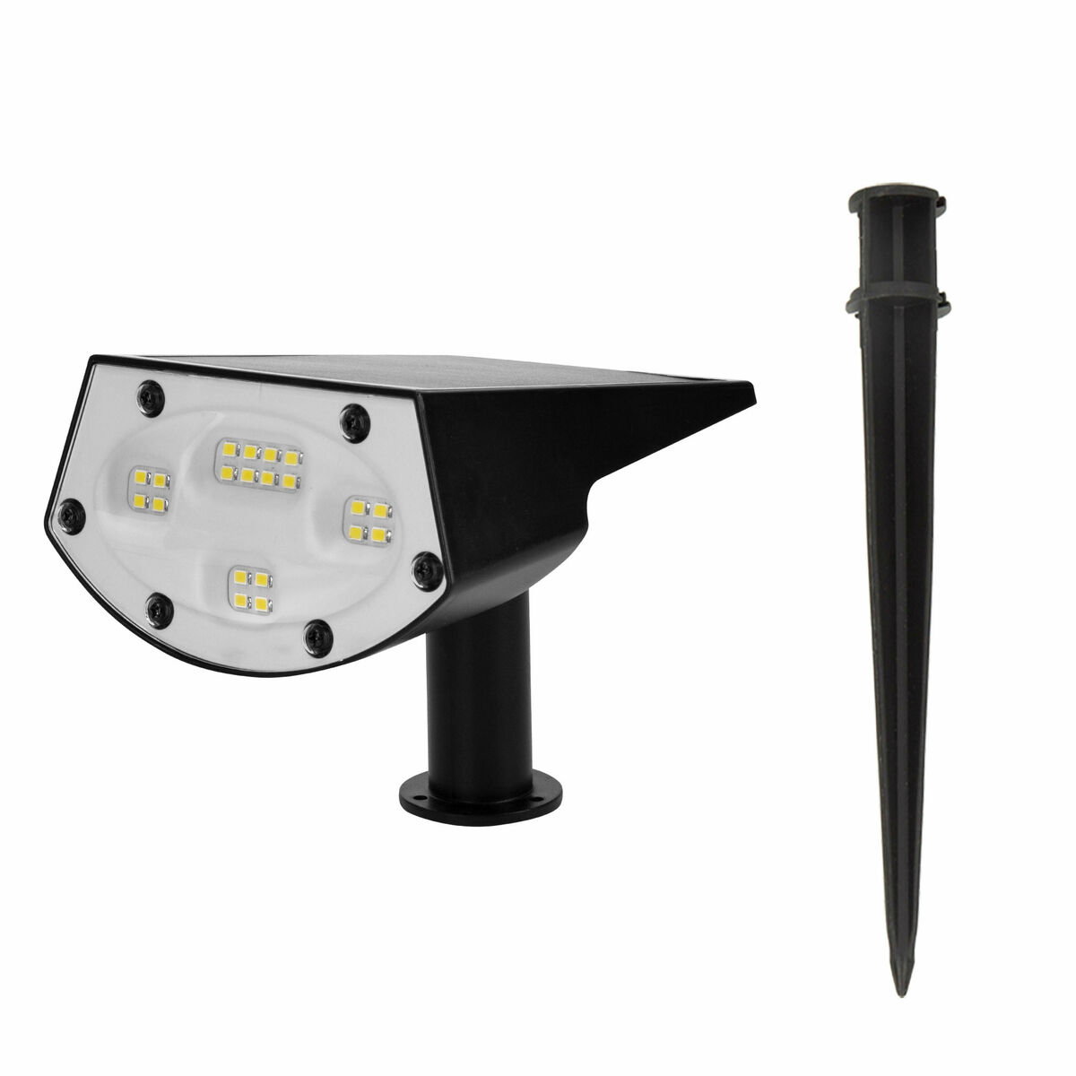 Solar lamp Aktive 11 x 29 x 15 cm (6 Units)