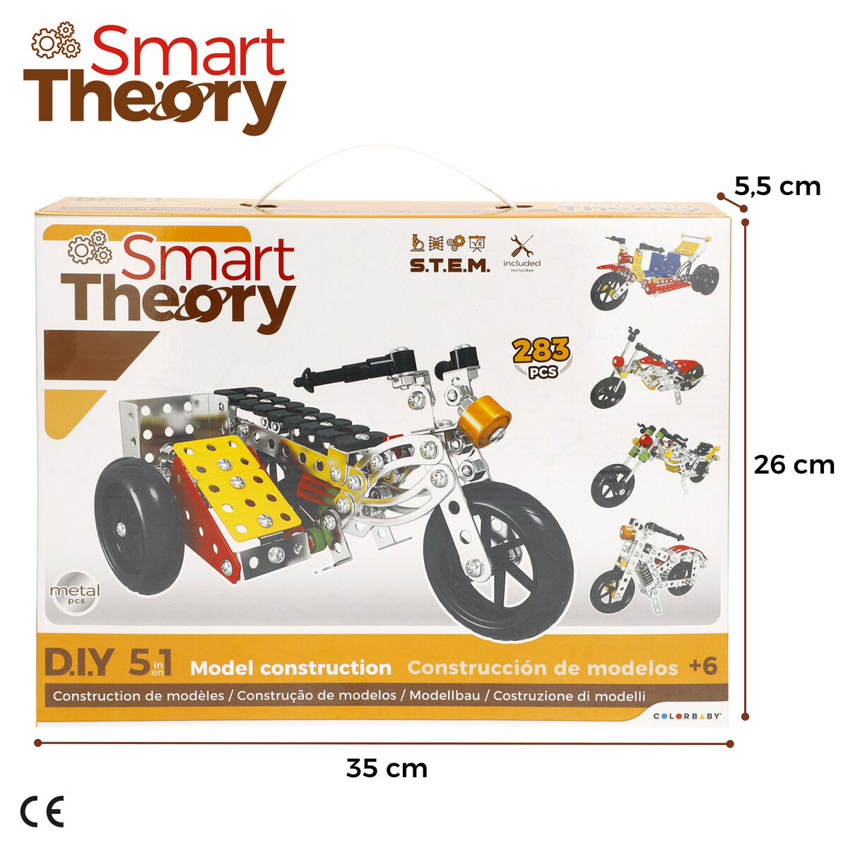 Construction set 283 Pieces