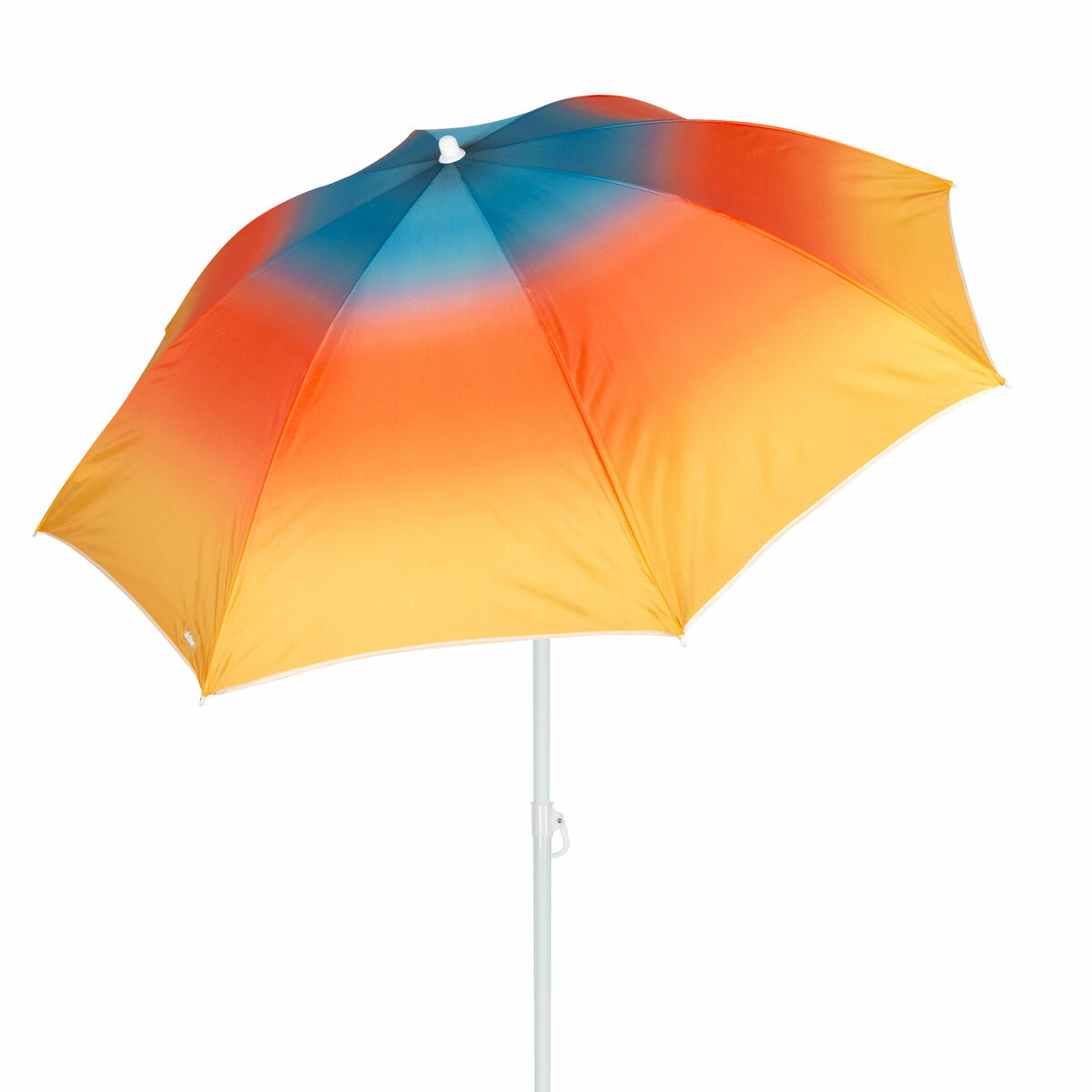 Beach parasol Aktive Multicolour 180 x 195 x 180 cm (6 Units)
