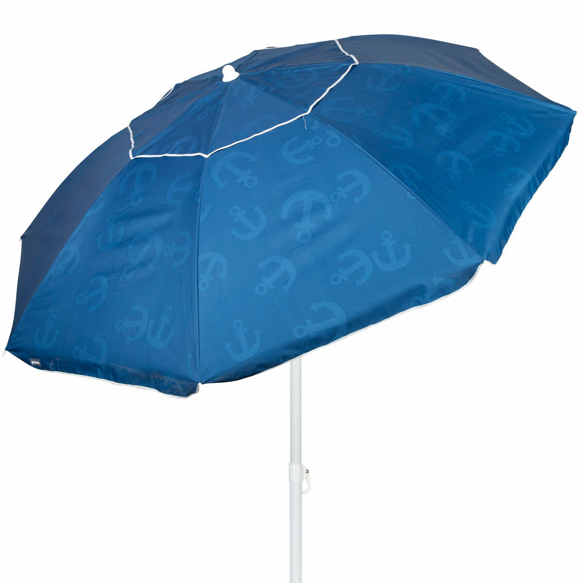 Beach parasol Aktive Blue 220 x 210 x 220 cm (6 Units)