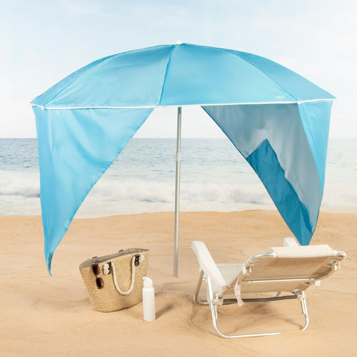 Umbrella Aktive Blue 200 x 185 x 200 cm (6 Units)