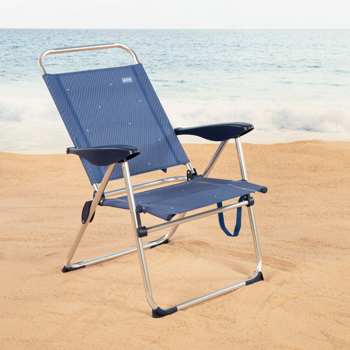 Beach Chair Aktive 48 x 100 x 60 cm (2 Units)