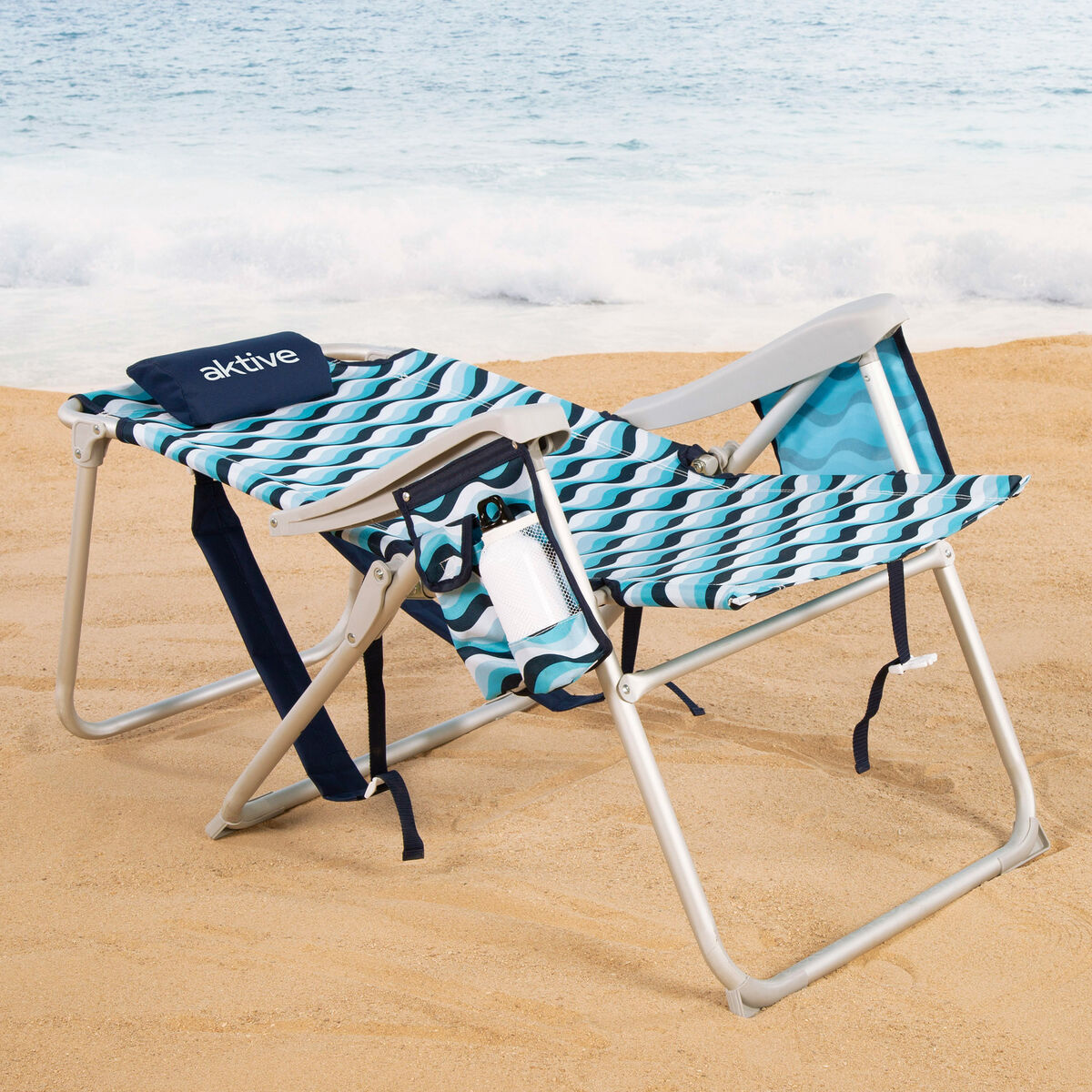 Beach Chair Aktive 48 x 95 x 78 cm (2 Units)