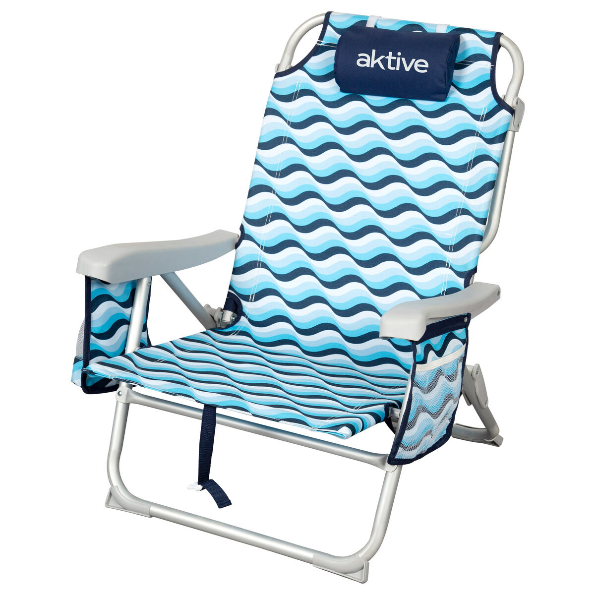 Beach Chair Aktive 50 x 80 x 58 cm (2 Units)