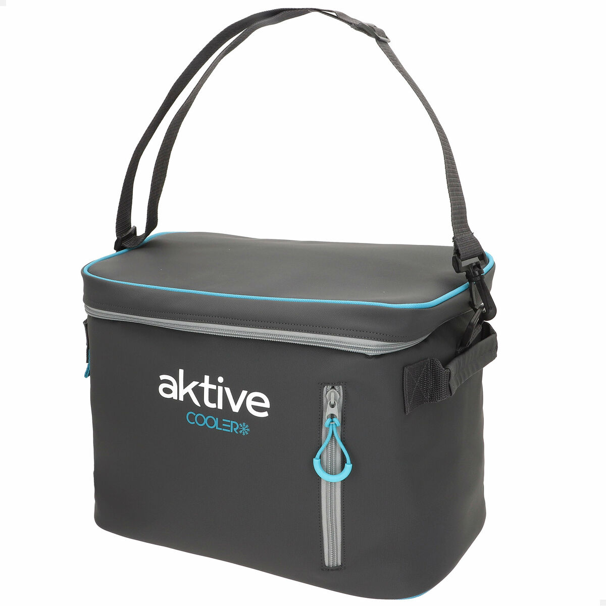 Portable Fridge Aktive 18 L 34 x 26 x 21 cm Black (6 Units)