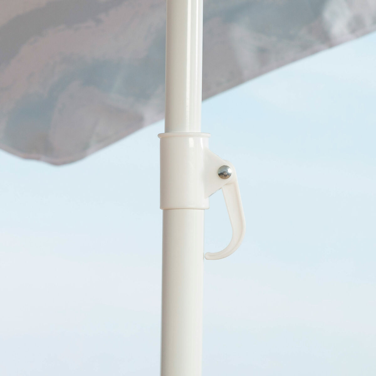 Beach parasol Aktive Silver 200 x 200 x 200 cm (4 Units)