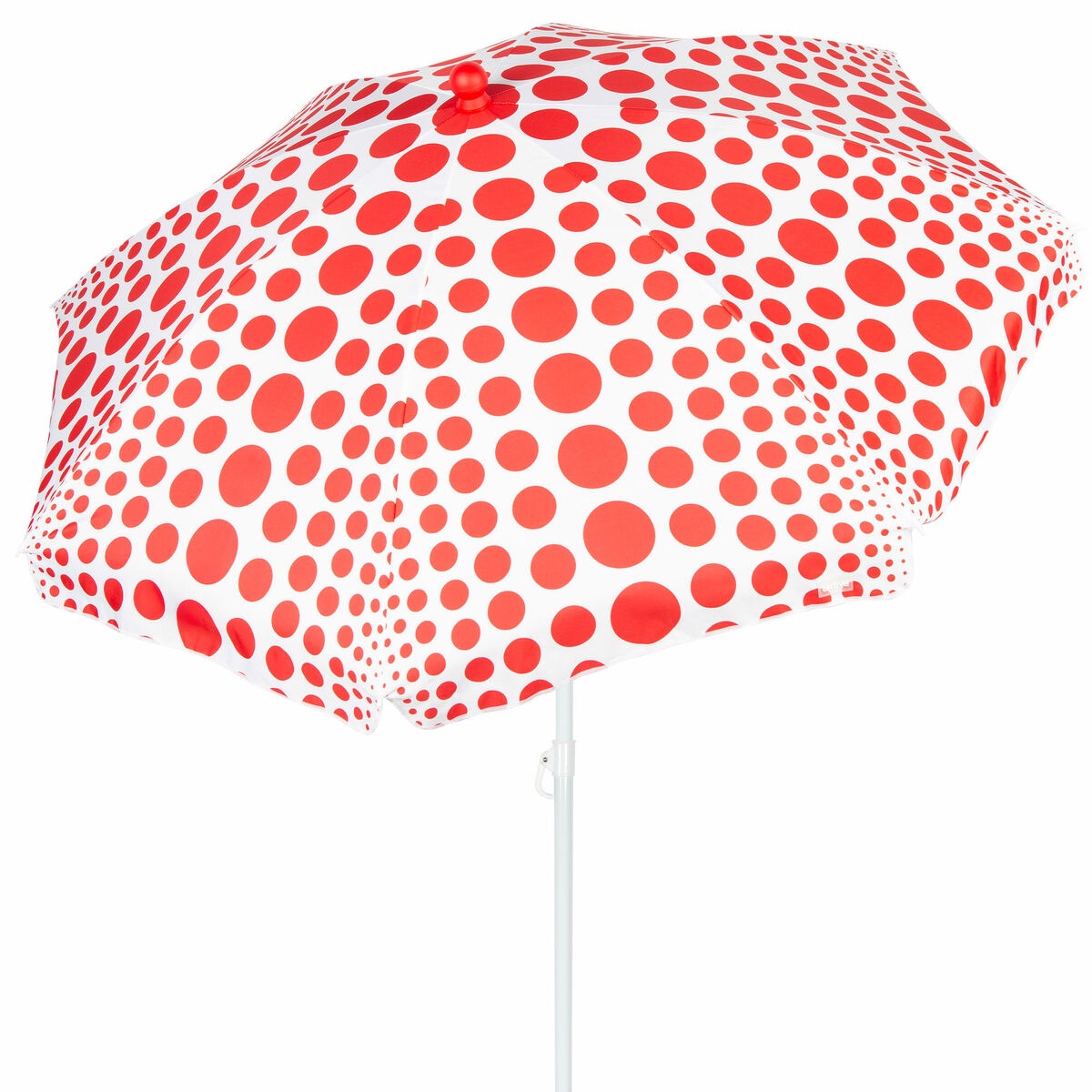 Beach parasol Aktive Red 200 x 205 x 200 cm (6 Units)