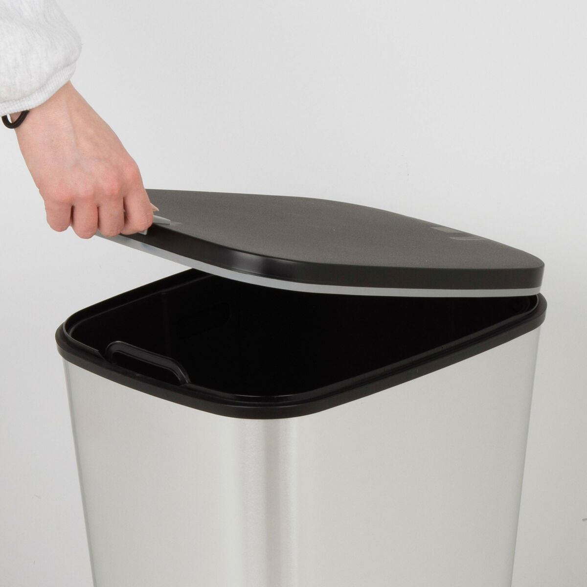 Waste bin Curver Grey Plastic 25 L (4 Units)