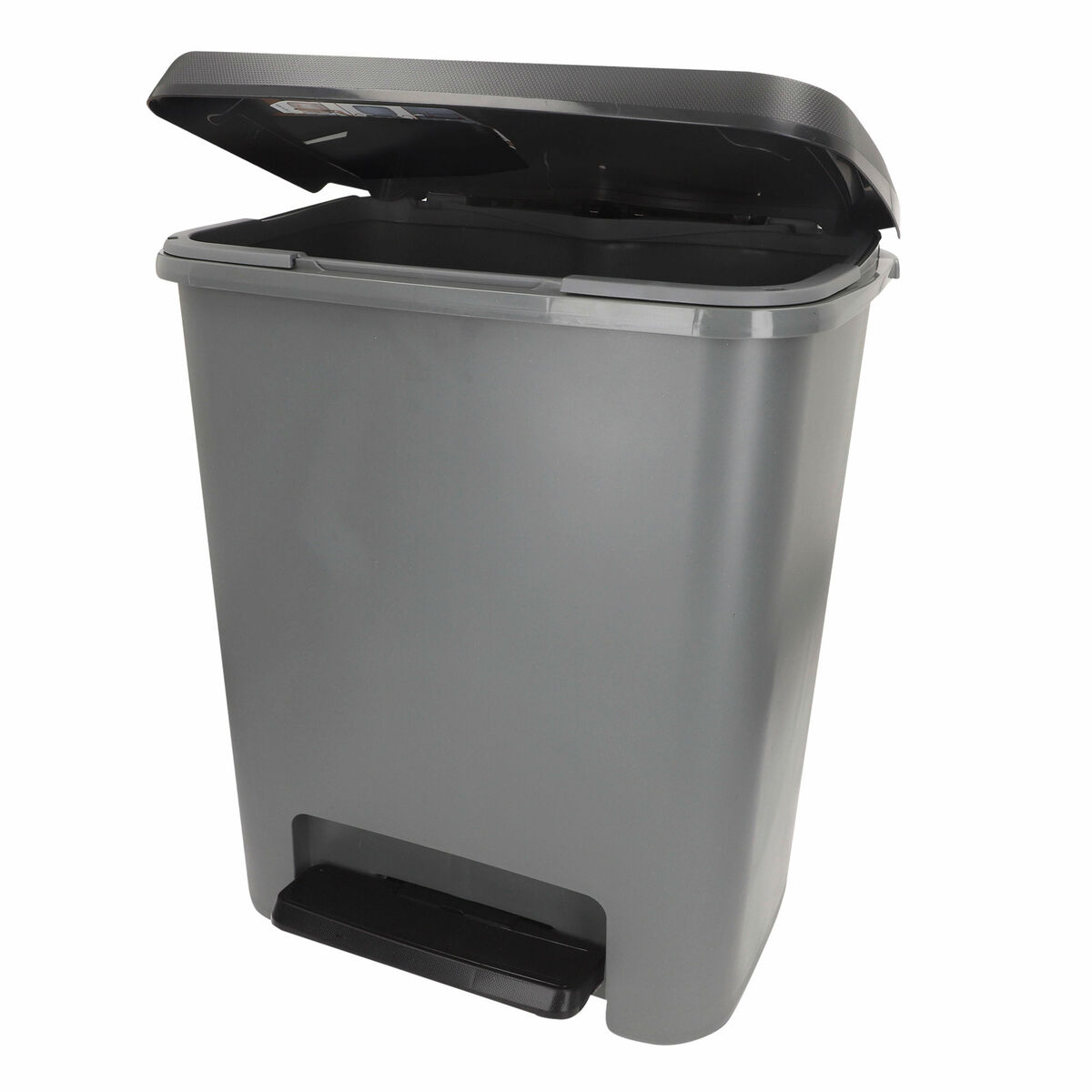 Waste bin Curver Dark grey Plastic 25 L (5 Units)