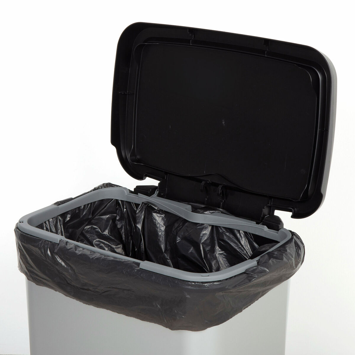 Waste bin Curver Grey Plastic 25 L (5 Units)