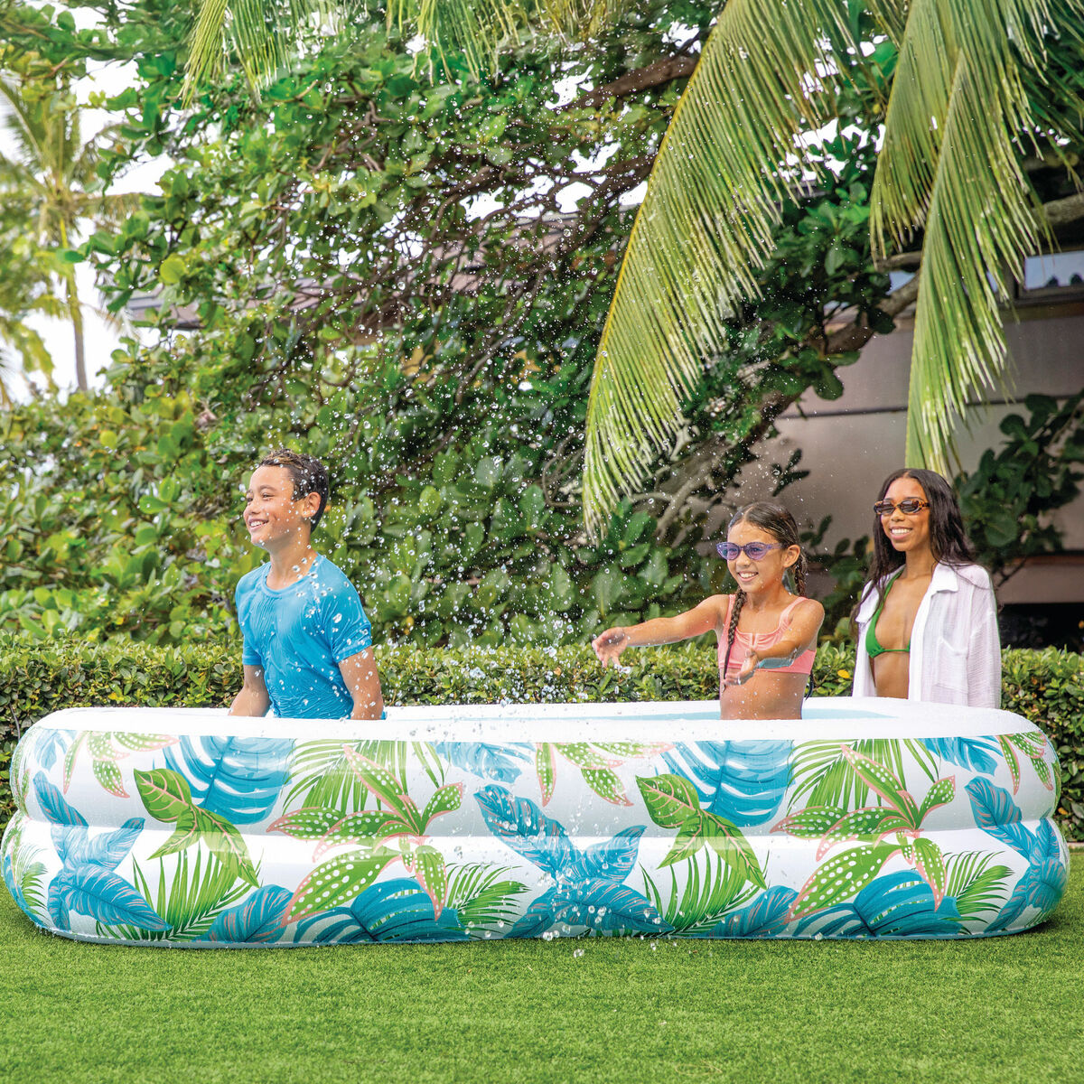 Inflatable pool Intex 600 L 229 x 48 x 152 cm (3 Units)