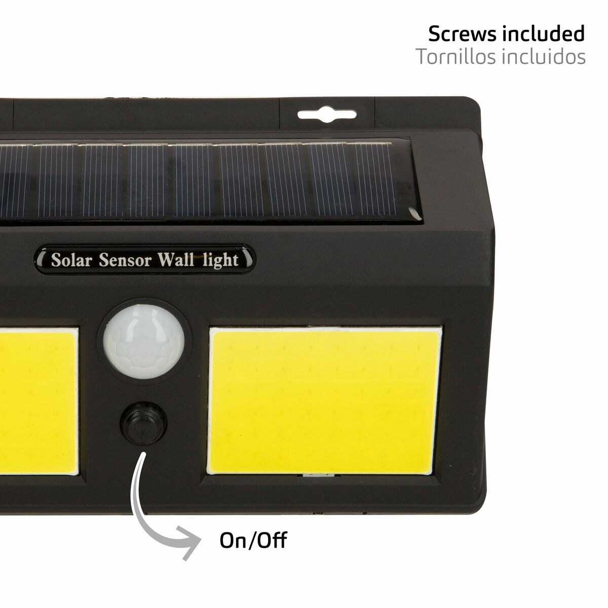 Solar lamp Aktive 19 x 12 x 4,5 cm (6 Units)