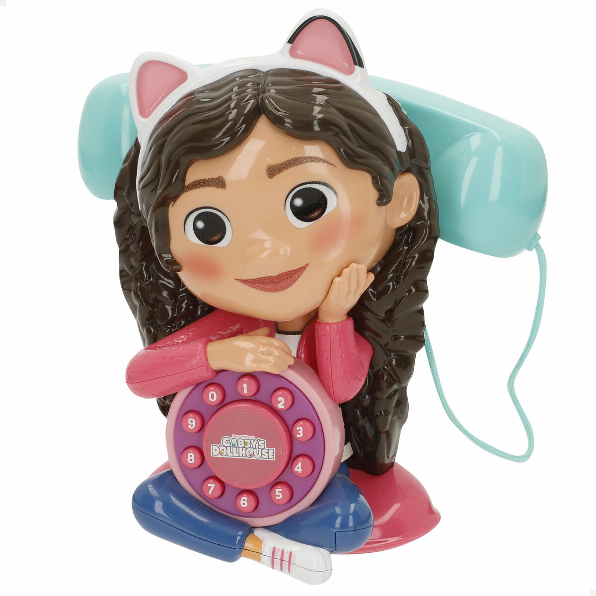 Toy telephone Gabby’s Dollhouse 16 x 18 x 10 cm (4 Units)
