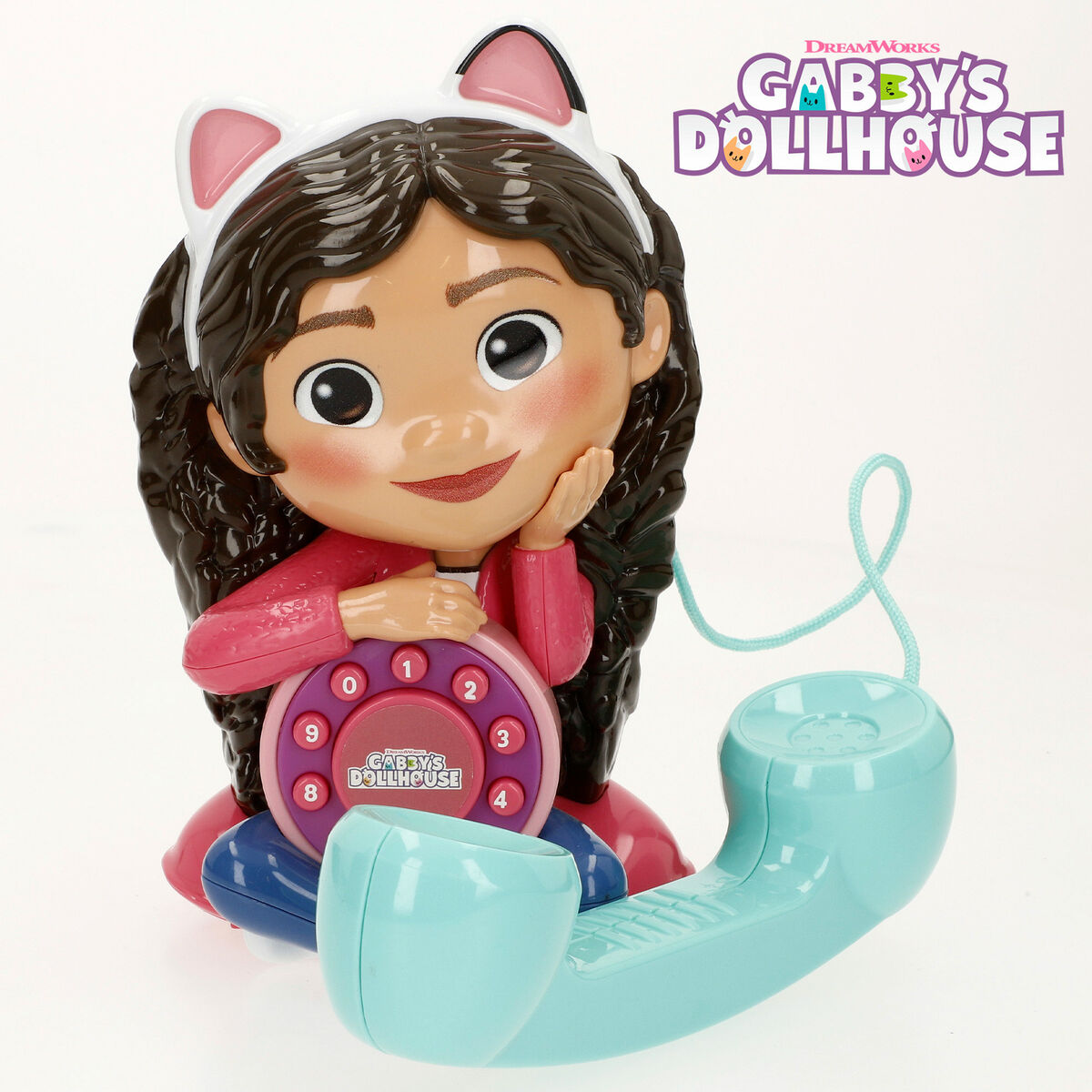 Toy telephone Gabby’s Dollhouse 16 x 18 x 10 cm (4 Units)