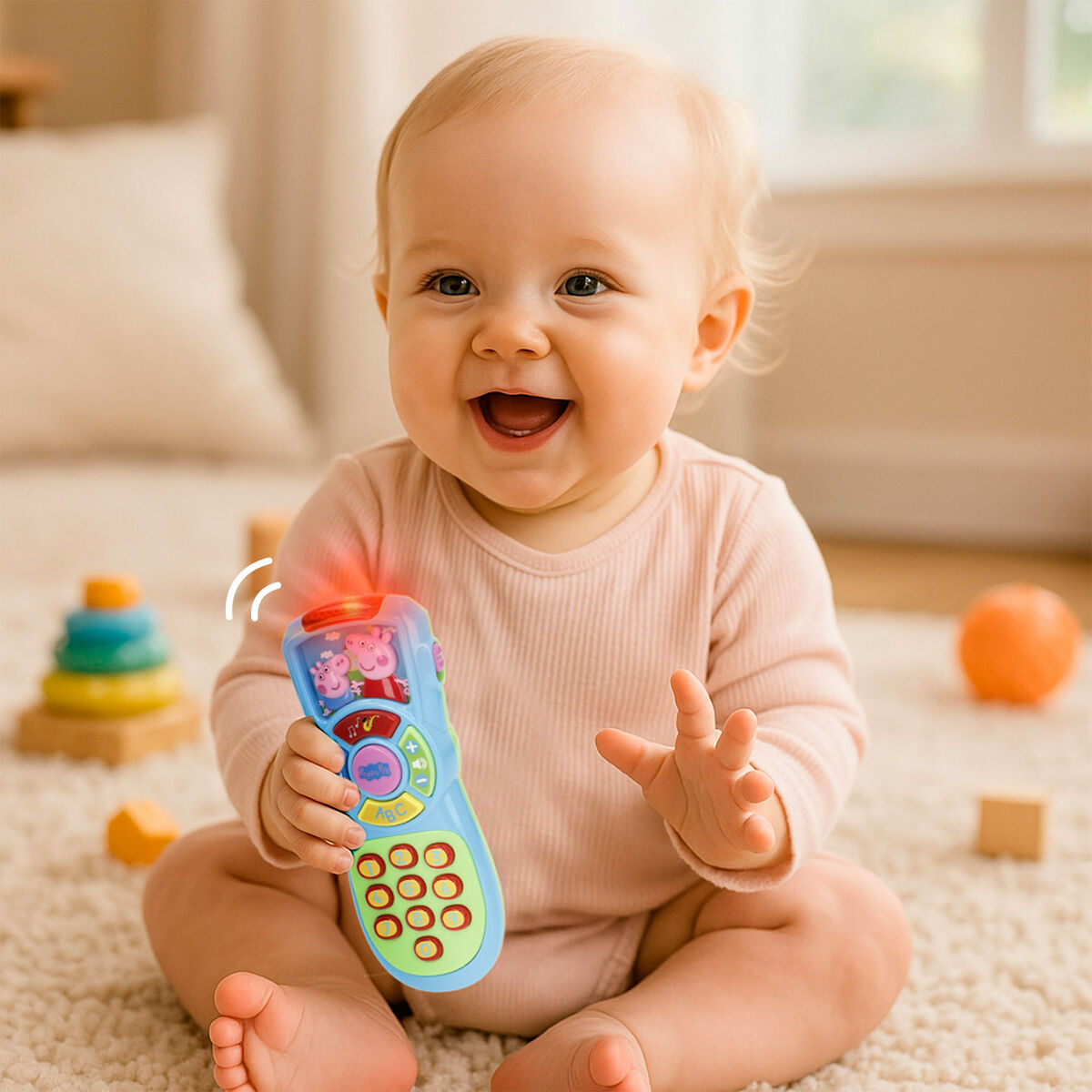 Learning Phone Peppa Pig 15 x 11 x 5 cm (4 Units)