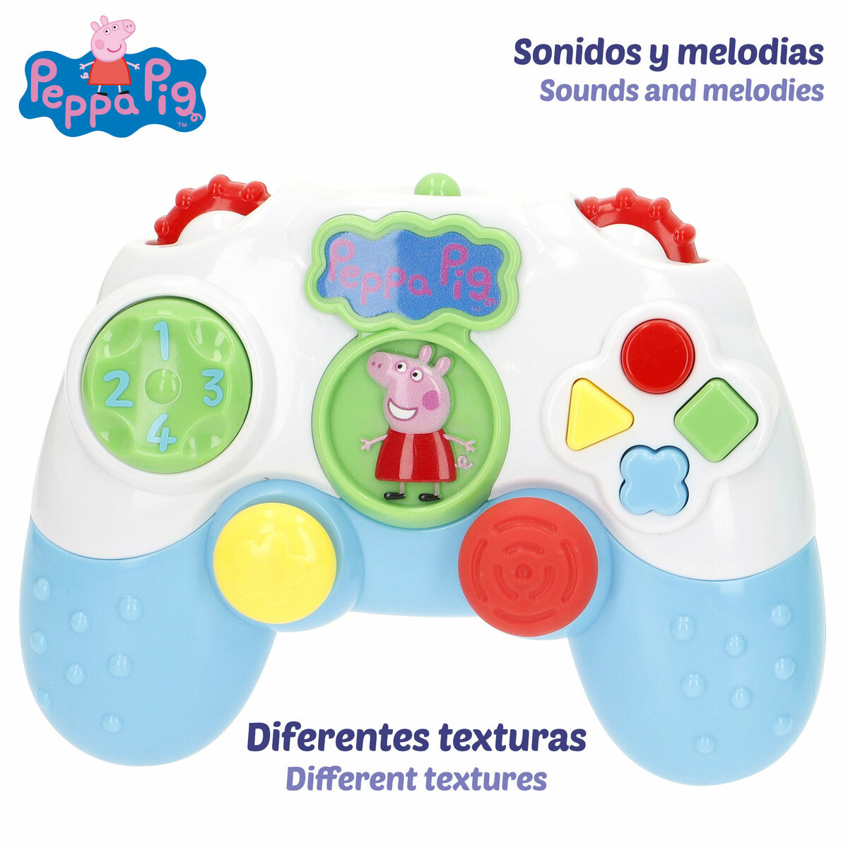 Learning Phone Peppa Pig 15 x 11 x 5 cm (4 Units)