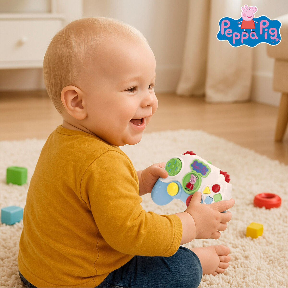 Learning Phone Peppa Pig 15 x 11 x 5 cm (4 Units)