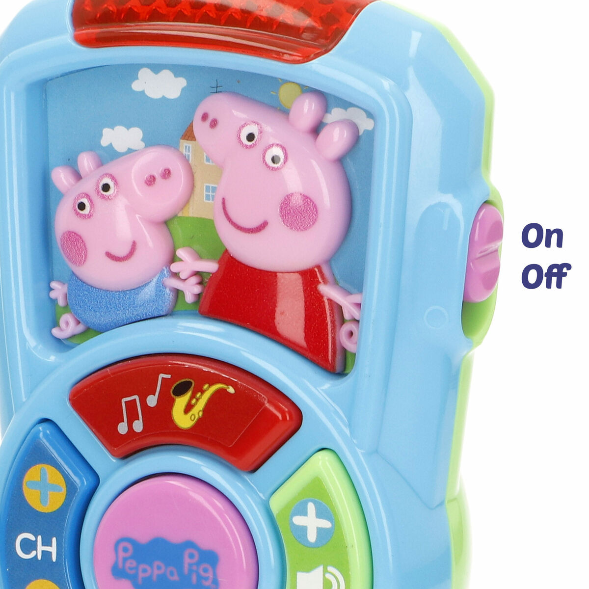 Learning Phone Peppa Pig 15 x 11 x 5 cm (4 Units)