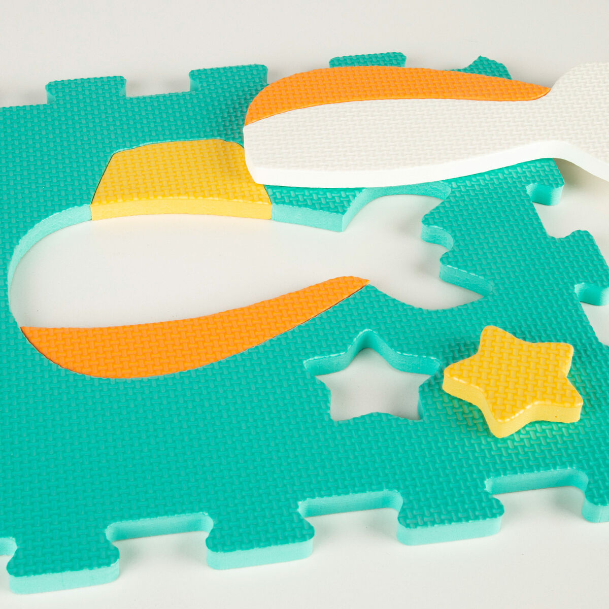 Puzzle Carpet Colorbaby Multicolour Plastic EVA 90 x 90 cm Cars 9 Pieces (4 Units)