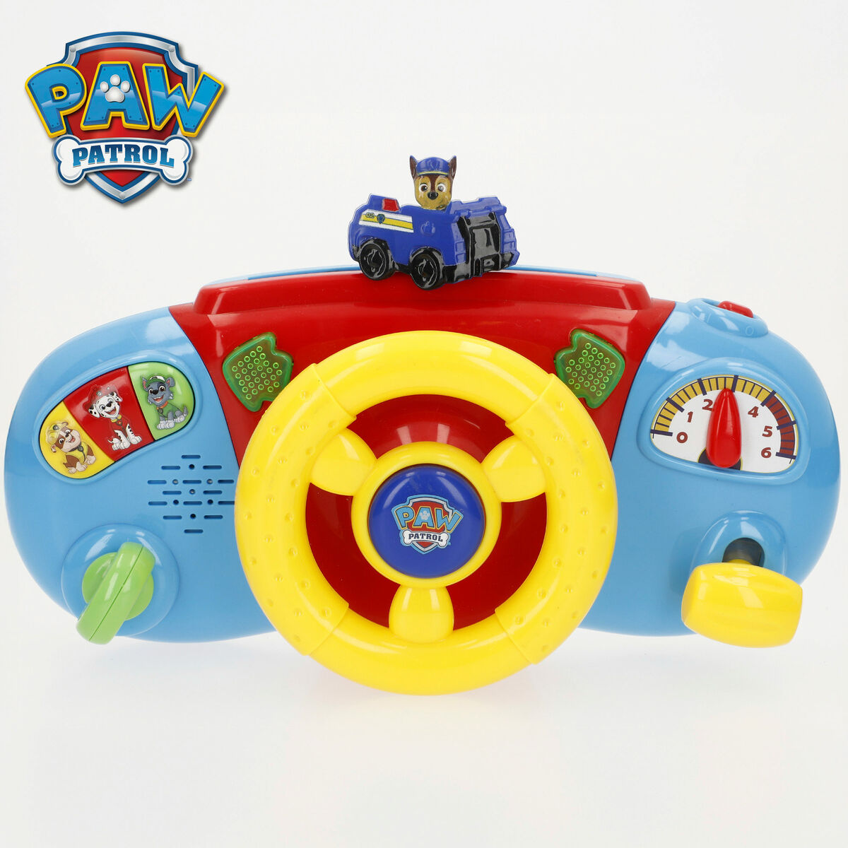 Steering Wheel for Pushchair The Paw Patrol 26 x 16 x 7 cm (4 Units)