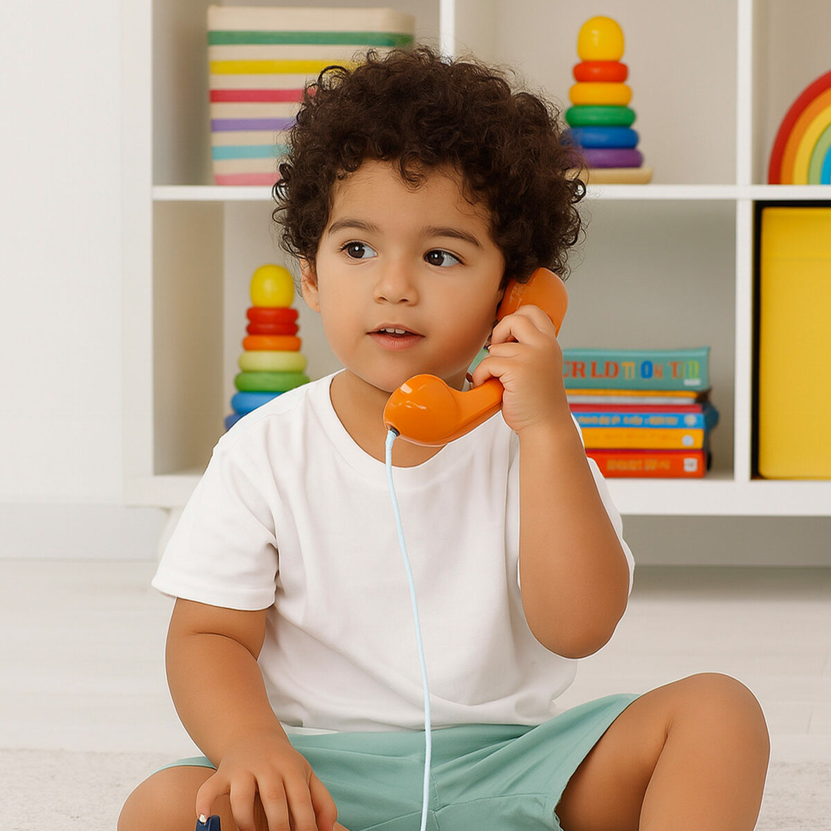 Toy telephone Bluey Plastic 16 x 18 x 8 cm (4 Units)