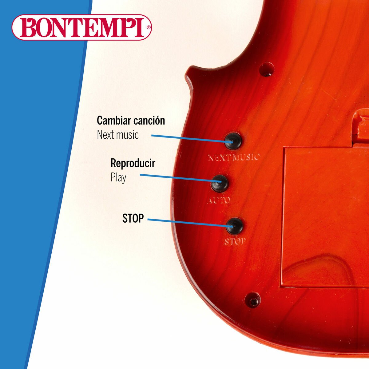 Violin Bontempi 13 x 40 x 5 cm Electric (4 Units)