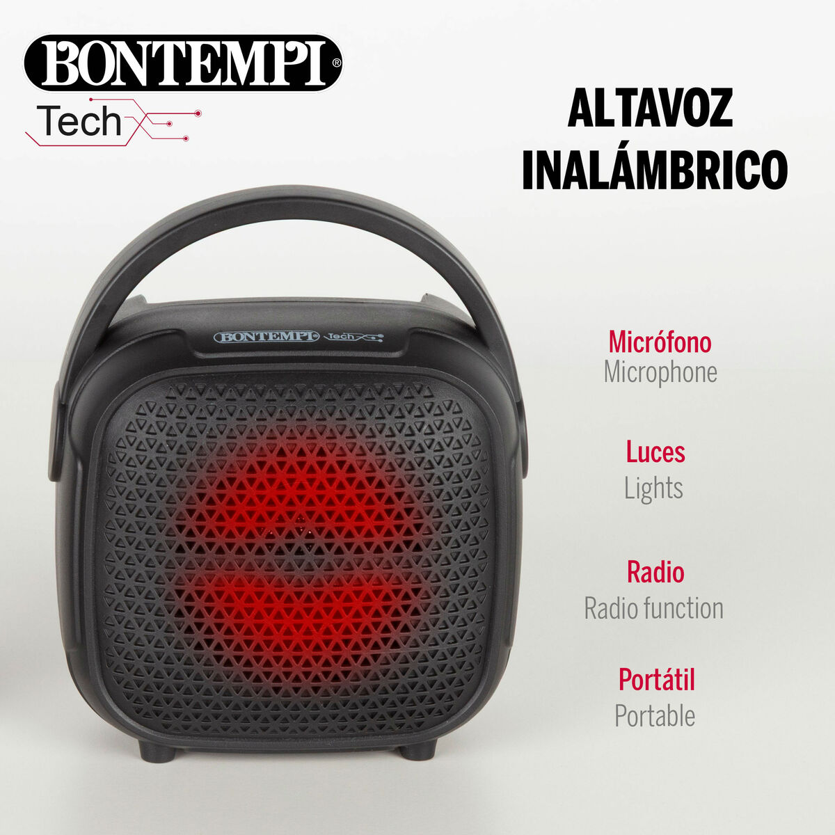 Speaker with Karaoke Microphone Bontempi