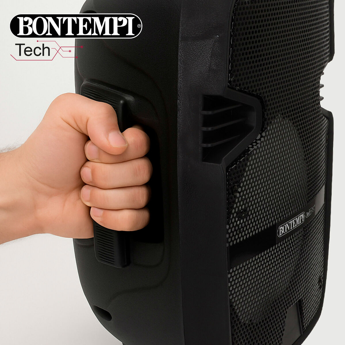 Speaker with Karaoke Microphone Bontempi Plastic 25 x 39 x 21 cm (2 Units)