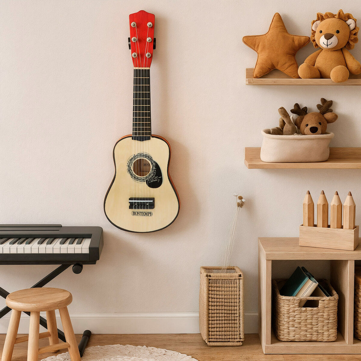 Baby Guitar Bontempi 19 x 55 x 6 cm (2 Units)